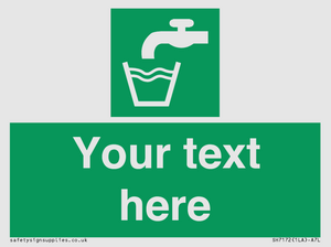 Custom Safe condition: Drinking water